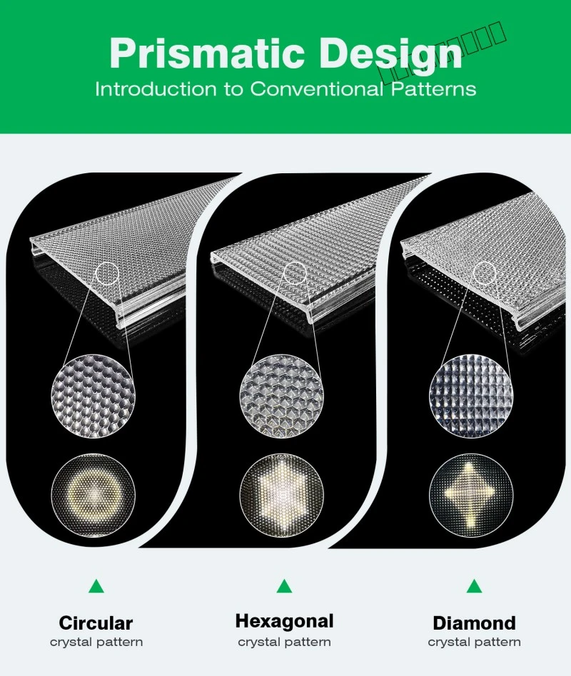 Akrilo anti-glare ekstruzijos lempos gaubtas